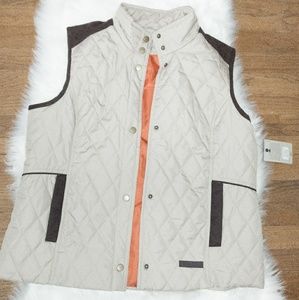 NEW G.H. Bass & Co. Quilted Vest Size XL with tags